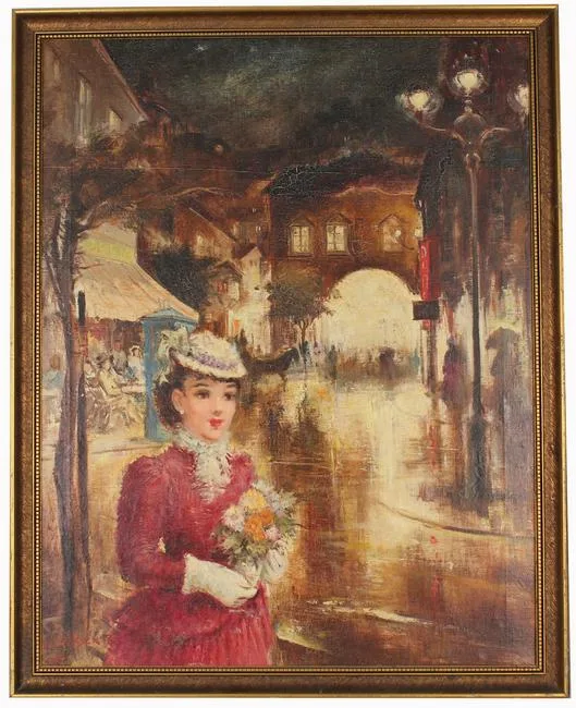 Untitled by Antal Jancsek, Oil on canvas, sold Jan 2022
