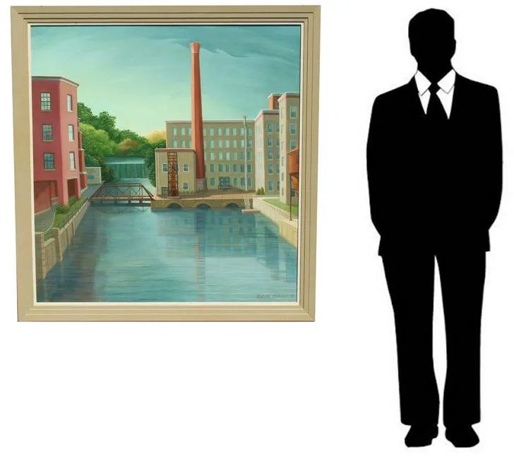 Untitled by Penelope Manzella, Oil on Canvas, offered Jan 2022