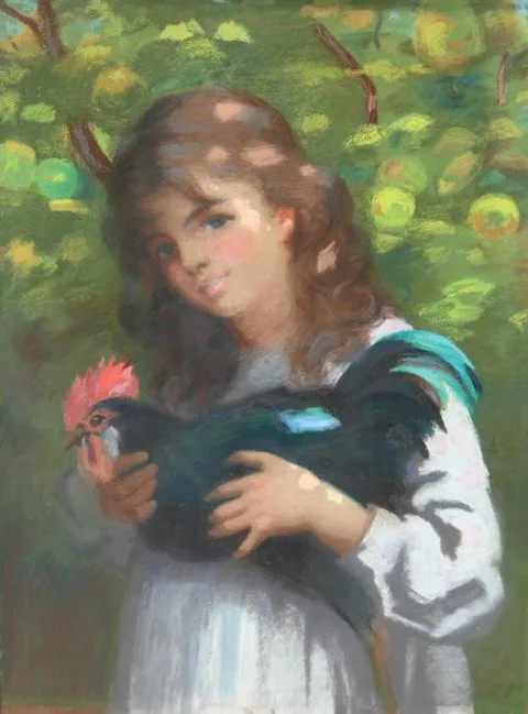 Louis Fortuney, Untitled, Pastel