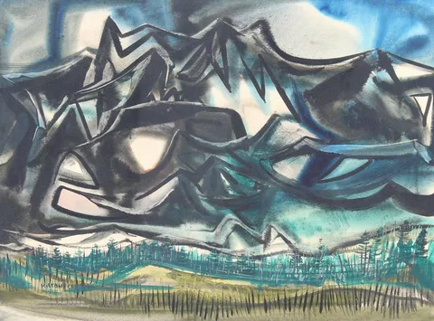 Hilton Leech, Untitled, Watercolor