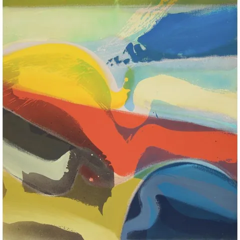 Syd Solomon, Wake, Oil on Canvas