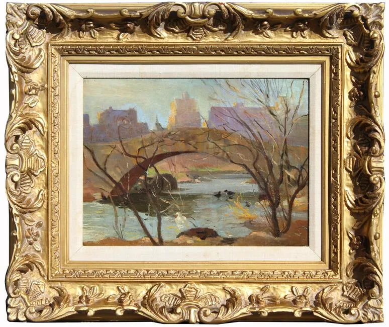 Rudolfo Novelli, Untitled, Oil on Cradled Panel
