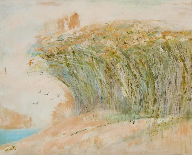 Siesta by Thornton Utz, Oil on Board, offered Feb 2022