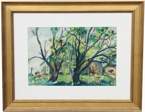 Untitled by Helen Alton Sawyer, Watercolor, offered Feb 2022