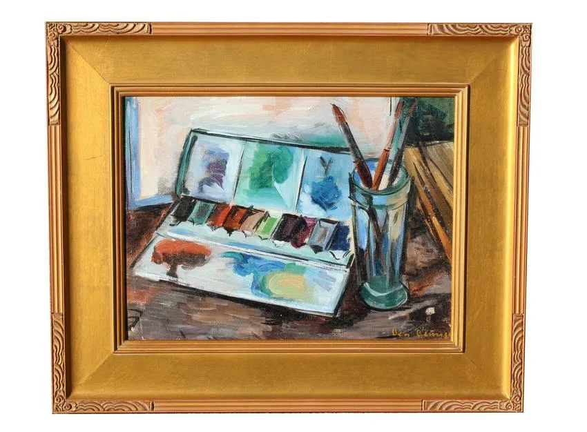 Untitled by Ben Benn, Oil on Canvasboard, sold Feb 2022
