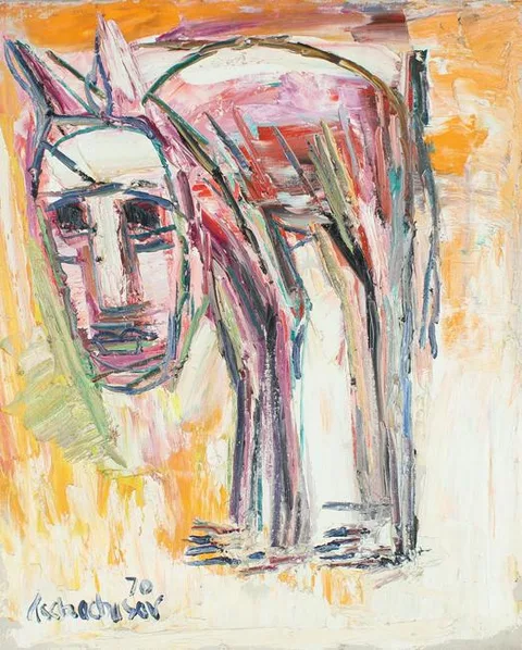 Nahum Tschacbasov, Untitled, Oil on Canvas