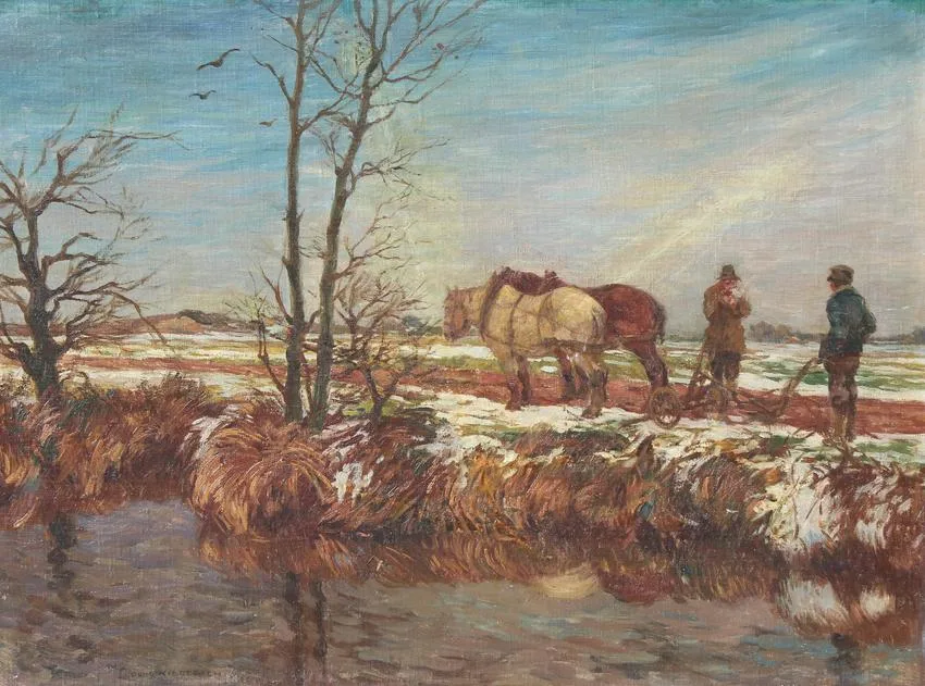 Ludwig Kiederich, Untitled, Oil on Canvas