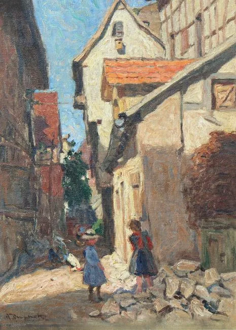 Richard Duschek, Untitled, Oil on Canvas