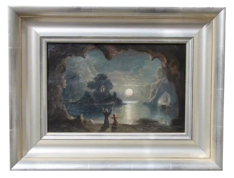 Sebastian Pether, Wizard and his Apprentice, Oil on Canvas