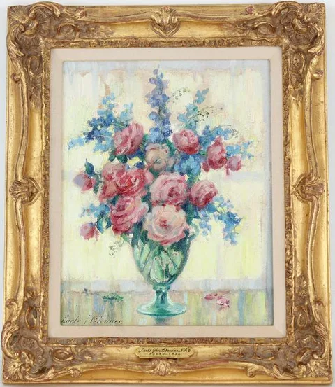 Carle John Blenner, Untitled, Oil on Canvasboard