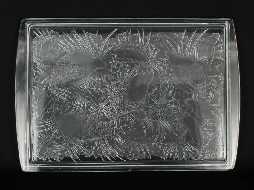 Untitled by Lalique, glass, offered Feb 2022