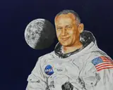 Buzz Aldrin, Helmuth Stone Gallery 2022