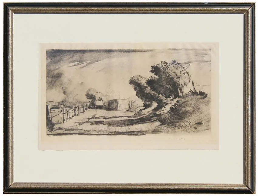 Untitled by Sir Frank Brangwyn, Lithograph, offered Feb 2022
