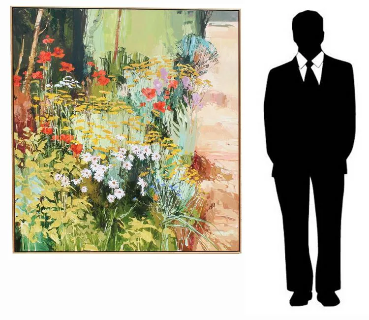 Douglas E. Atwill, Jekyll's Garden V, Acrylic on Linen