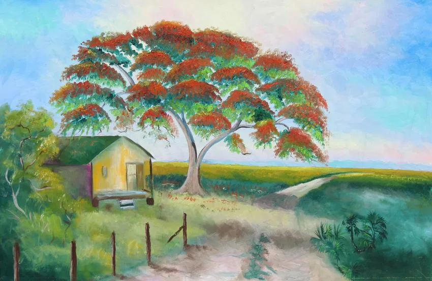 Untitled by Hezekiah Baker, Oil on Canvas, sold Apr 2022