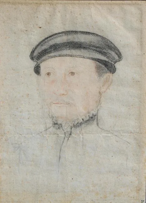 Untitled by François Clouet, chalk with red chalk On laid paper, sold Apr 2022