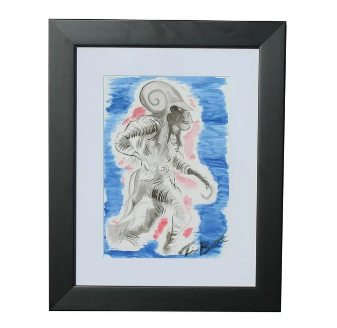 Untitled by Tim Burton, Watercolor, offered Apr 2022