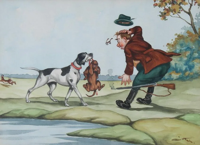 Boris O'Klein, Untitled, watercolor