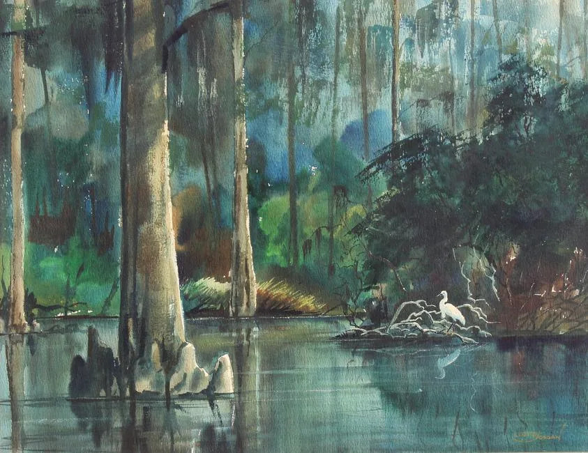 Lloyd Jordan, Untitled, Watercolor