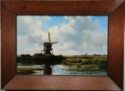 Untitled by Willem Roelofs, Oil on canvas, offered Apr 2022