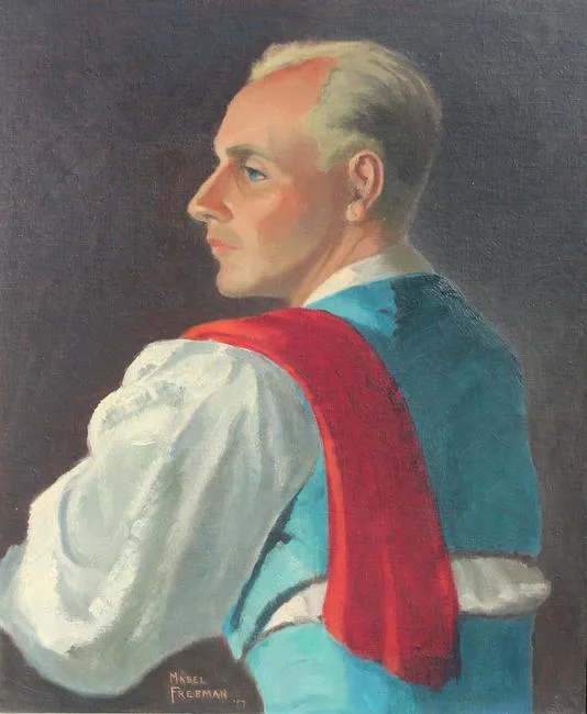 Mabel Freeman Culbertson, Untitled, Oil on Canvas Board