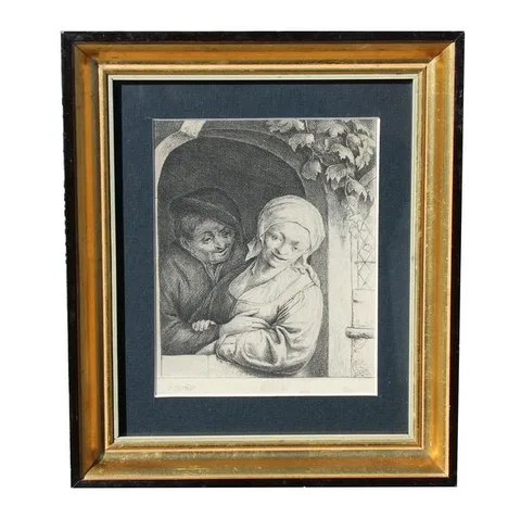 Adriaen van Ostade, Untitled, Etching on laid paper
