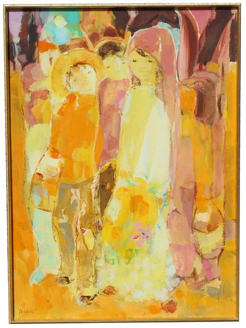 Amine Sfeir, Untitled, Oil on Canvas