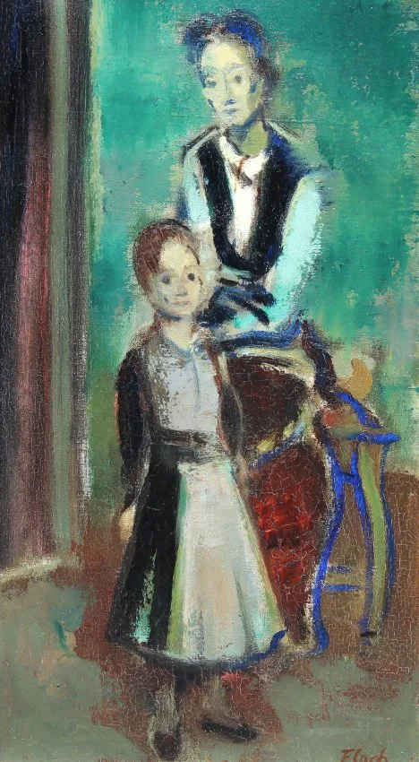 Joseph Floch, Untitled, Oil on Canvas