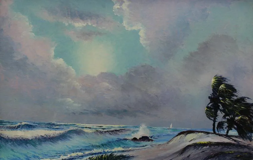 Roy McClendon, Untitled, Oil on Canvas Board