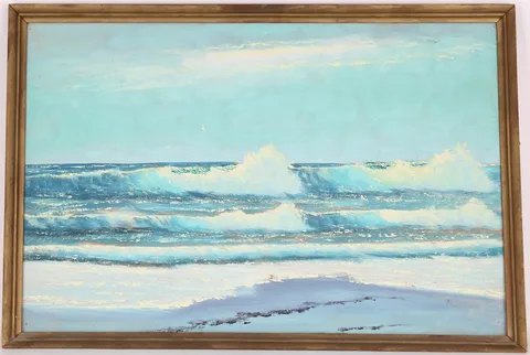 Willie Daniels, Untitled, Oil on upson board