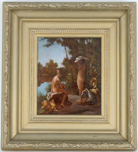 Jules Scalbert, Untitled, Oil on Panel