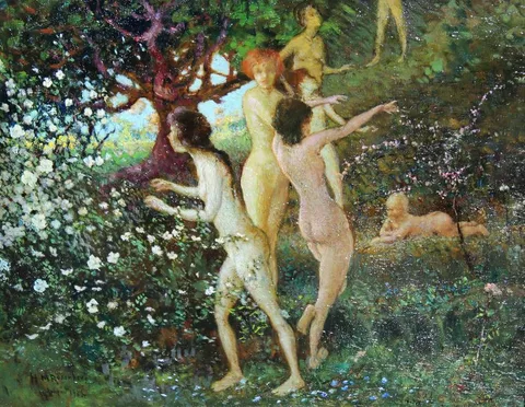 Henry Rosenberg, Untitled, Oil on Canvas