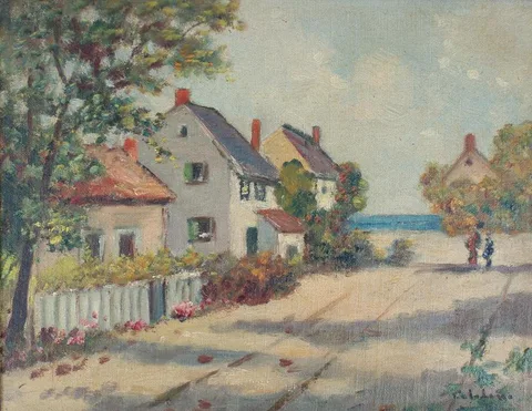 Untitled by John Califano, Oil on Canvas Board, offered Jun 2022