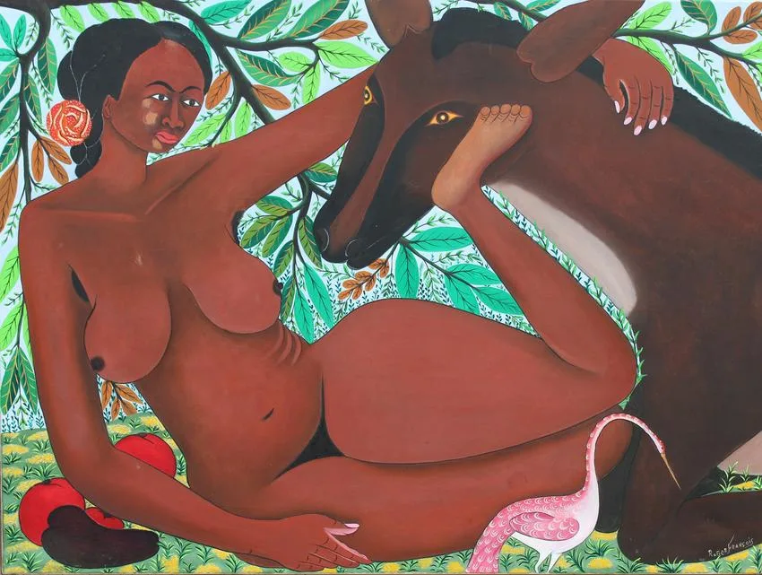 Untitled by Roger Francois, Acrylic on Canvas, sold Jun 2022