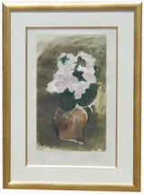 Georges Braque, Les Fleurs Violets (Purple Flowers)