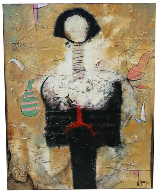 Michael Nisperos, Untitled, Oil on Canvas