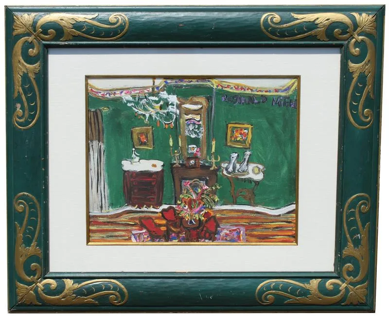 Reginald Mitchell, Untitled, Oil on Canvas Board