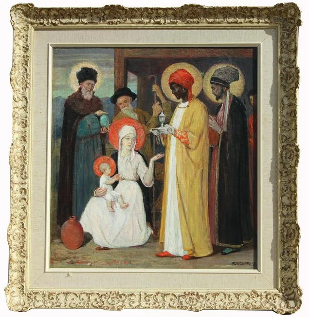 Untitled by Friedrich Wirnhier, Oil on canvas, offered Jun 2022