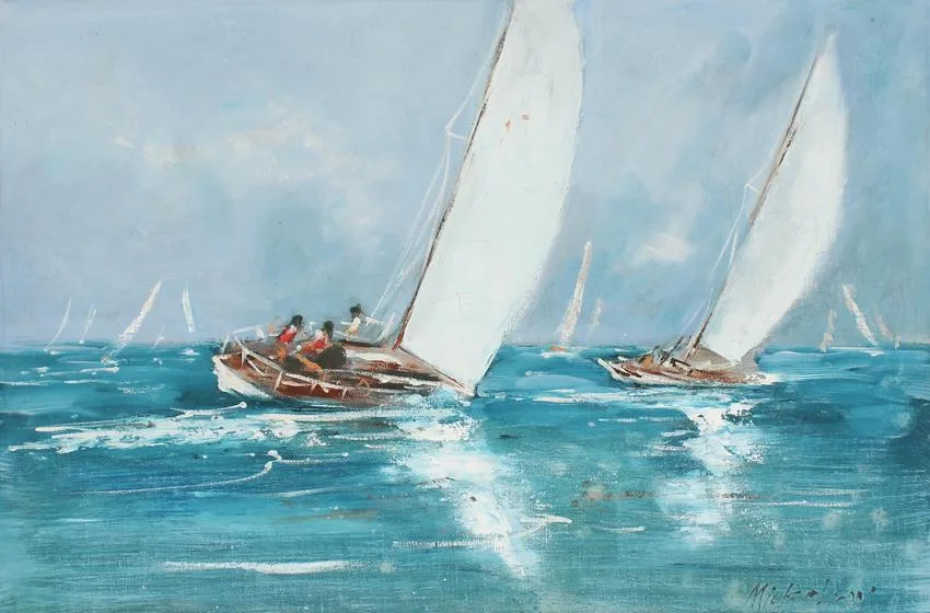 James Mickelson, Untitled, Oil on Canvas