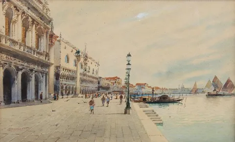 Andrea Biondetti, Untitled, Watercolor