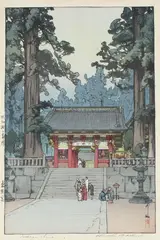 Hiroshi Yoshida, Toshogu Shrine