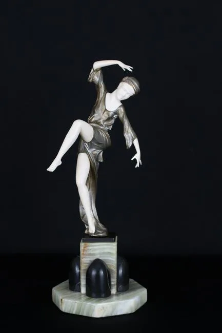 Ferdinand Preiss, Autumn Dancer, 1925, marble