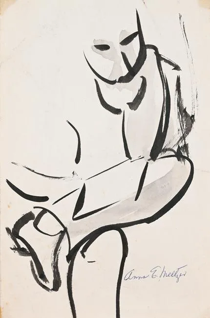 Anna Elkan Meltzer, Untitled, Pencil