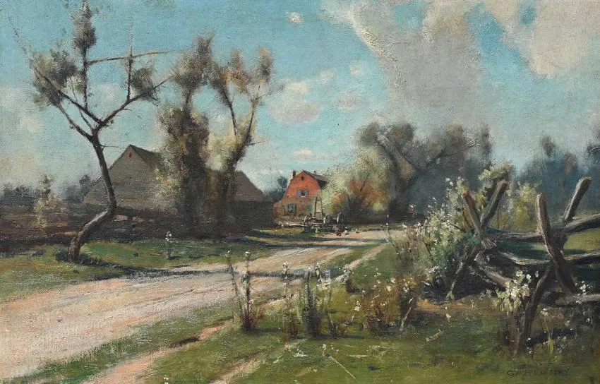 Untitled by George Augustus McKinstry, Oil on Canvas, offered Aug 2022