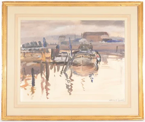 Maurice George Logan, Untitled, Watercolor on paper