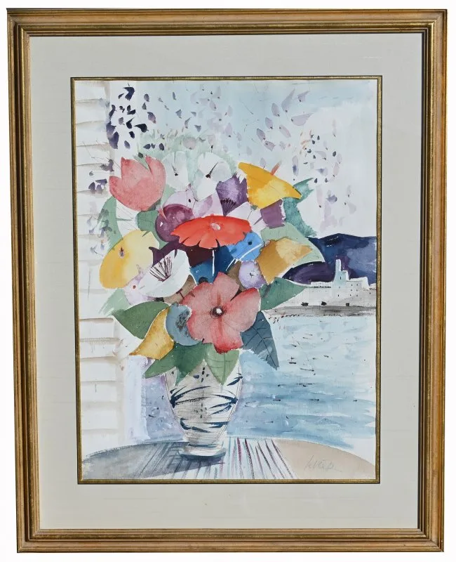 Charles Levier, Untitled, watercolor