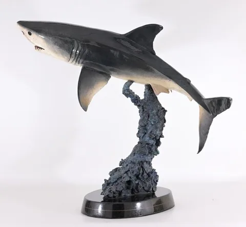 Robert Wyland, Great White, Bronze