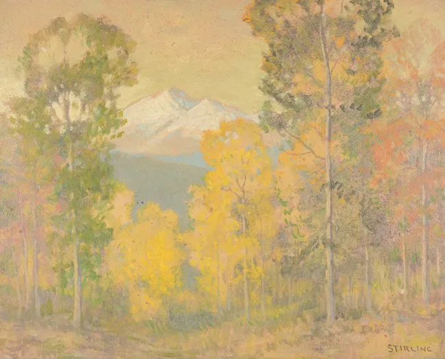 David Stirling, Untitled, Oil on Board