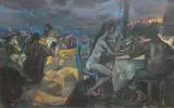Beach at Night, Helmuth Stone Gallery 2022