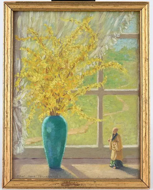 Ethel Hore Townsend, Untitled, Oil on Masonite
